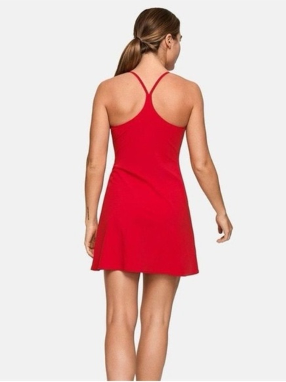 Outdoor Voices Exercise Dress in Red - Picture 4 of 10